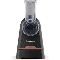 Moulinex Fresh Express Twist DK8638 Râpe électrique et spiraliseur Plastique Noir