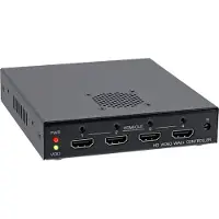 InLine HDMI Videowand Verteiler 1 auf 4, Full-HD - Commutateur vidéo/audio - 4 x HDMI - de bureau