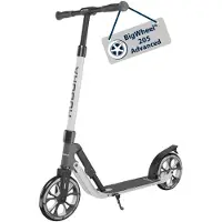Hudora BigWheel 205 Advanced : Trottinette en aluminium confortable, adaptée aux utilisateurs jusqu'à