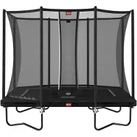 Berg Trampoline Berg Ultim Favorit avec filet Comfort Noir