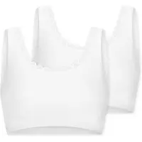 Schiesser Soutien-gorge ' Cotton Lace ' blanc