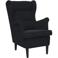 vidaXL Fauteuil Noir 71 x 92 x 91 cm Velours