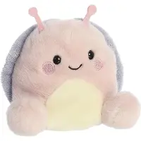 Aurora , 33677, Palm Pals Escargot Shelby, Peluche, Rose, 13cm