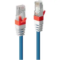 Lindy 45376 SSTP Cat6A Kabel, blau, 3.00m LSOH, inkl. Testprotokoll