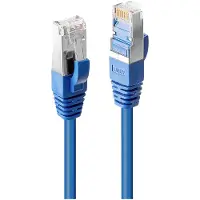 Lindy 45650 S/FTP Cat6 Kabel, blau, 30m LSOH, inkl. Testprotokoll