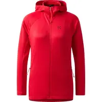Haglöfs Korp Mid Full Zip Sweatshirt Rouge M Femme
