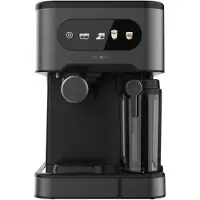 Cecotec Cafetière expresso semi-automatique Power Espresso 20 ColdBrew Latte. 1350W, 20 bars, pour préparer des boissons froides, tièdes ou chaudes