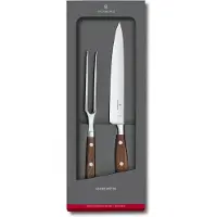 Victorinox Grand Maître Carving Set 7.7240.2, bois d'érable, set à trancher 2 pièces