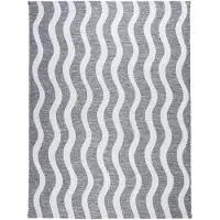De Onlinewinkelier b.v. Volero - Tapis d’extérieur – Summer Waves Gris - 80x150cm