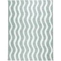De Onlinewinkelier b.v. Volero - Tapis d’extérieur – Summer Waves Vert - 120x170cm
