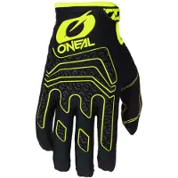 O'Neal Sniper Elite Noir Jaune Gants de Motocross Taille XL