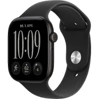 Apple Watch Series 12 46 mm Noir Bracelet Sport S/M