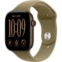 Apple Watch Series 12 46 mm Bronze Sombre Bracelet Sport S/M