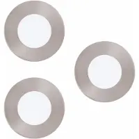 Eglo Fueva-C, Spot, Bluetooth, Nickel, Blanc, Métal, Plastique, 2700 K, 6500 K