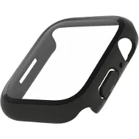 Belkin Protection d'écran et coque hybride TemperedCurve pour Apple Watch 8-7-SE-6-5-4 - Noir