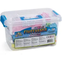 VN Toys Large Bucket Set Fluffy Sand Multicolore