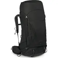 Osprey - Sac à dos de trekking - Kestrel 58 Black en Nylon - Taille L/XL - Noir
