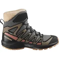 Salomon Bottes Botas XA Pro V8 Winter ClimaSalomon Waterproof gris oscuro marrón infantil pour Femme