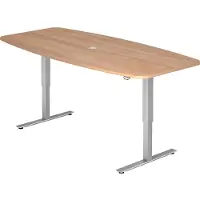 Hjh OFFICE PRO Konferenztisch elektr. H-verstellb. 720-1190mm