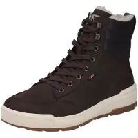 Rieker Bottines à lacets brun foncé / noir