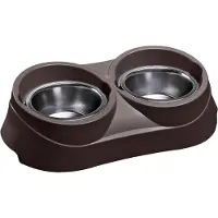 Ferplast Porte-écuelle double Duo Feed 1 plastique (40 cl)