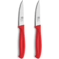 Richardson Sheffield Schilmes 2-delig RVS/Rood