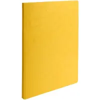 Exacompta chemise lustro dos rainé, 240 x 320 mm, jaune noir