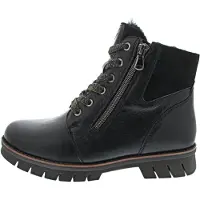 Waldlaufer Boots 'Stiefel Damen 975901-202/001 Echtleder in schwarz' noir