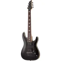 Schecter Omen Extreme 7 See-Thru Black guitare électrique