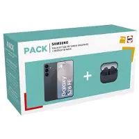 Samsung Pack Smartphone Galaxy S26 FE 5G Double Nano SIM 128 Go 6.7" Graphite + Ecouteurs Buds3 FE Noir