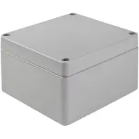 Bopla Boîtier universel 160 x 160 x 160 x 160 x (Boîtier), Accessoires électroniques + boîtier, Argent