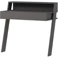Skye Decor , table de travail collaborative - Anthracite, bureaux, anthracite, 94 x 91 x 50 cm