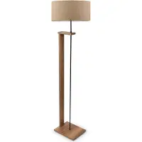 Opviq , AYD-2823, lampadaires, marron clair, PVC, 21 x 38 x 150 cm