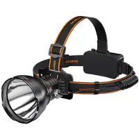 Superfire Hl60 2300lm Usb-c Headlamp Marron 2300 Lumens