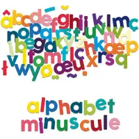 Vilac jouet éducatif Aimants alphabet en bois, 80 pièces – dès 3 ans, pour enfants, jouet de marque de qualité
