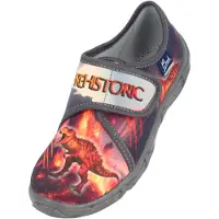 Beck Chaussure basse 'Prehistoric' bleu foncé / gris foncé / orange / rouge