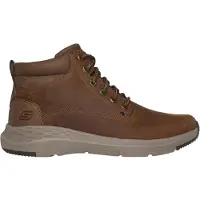 SKECHERS Bottines à lacets marron