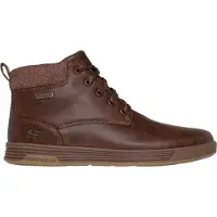 SKECHERS pour homme. 210945 Bottines Cavell marron (46), Plat, Lacets, Casuel