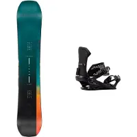 Nitro - Snowboard all-mountain - Team 2027 en Bois - Taille 155 cm - Bleu