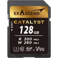 EXASCEND Carte Mémoire Sd Uhs-ii V90 Catalyst 128gb