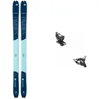 Blizzard - Packs skis de randonnée - Skis de randonnée - Pack Zero G 088 W 2027 en Bois - Bleu