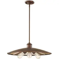 Elstead Lighting Urban Renewal suspension bronze Feiss FE-URBANRWL-3P-E