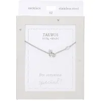 Depesche Collier signe du zodiaque Taureau couleur argent Heart of Gold