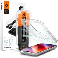 Spigen Protection d'écran en verre trempé GLAStR Privacy Applicator - lot de 2 pour Apple iPhone 18 Pro