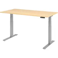 Hjh OFFICE PRO XDKB 16 S | 160x80 | réglable en hauteur électriquement - érable