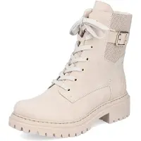 Rieker Bottines à lacets beige