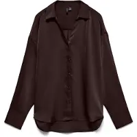 Vero Moda Miro Long Sleeve Shirt Marron M Femme