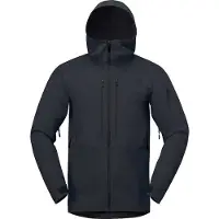 Norrøna - Veste softshell - Lofoten Flex1 Jacket M Caviar Black en Softshell - Taille S - Noir