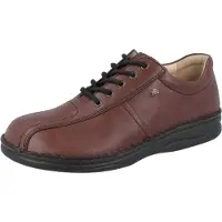 Finn Comfort Chaussure à lacets 'Schnürschuh Herren 01101 038145 Echtleder in braun' marron