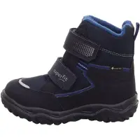 Superfit Bottes de neige 'HUSKY' bleu / bleu marine / gris